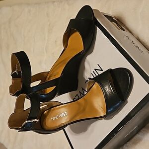 Nine West black heels